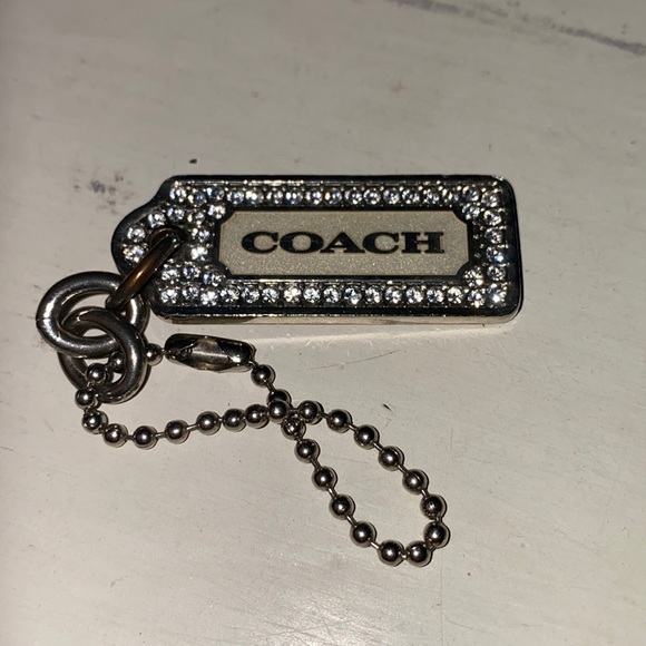 Coach Metal FOB with Glitz EUC - Picture 1 of 6